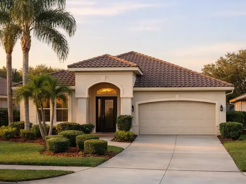 Well-prepared single-family home in an Orlando neighborhood representing realistic home pricing strategy for sellers in 2026