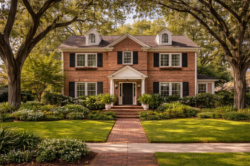 Classic single-family home exterior in Winter Park Florida