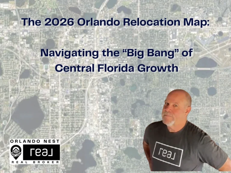 Map highlighting Orlando's growth areas.