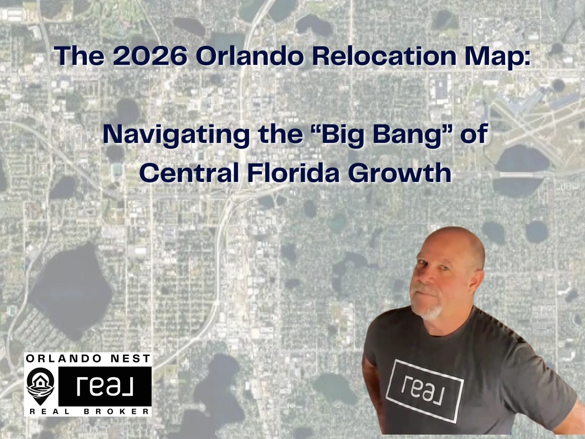 Map highlighting Orlando's growth areas.