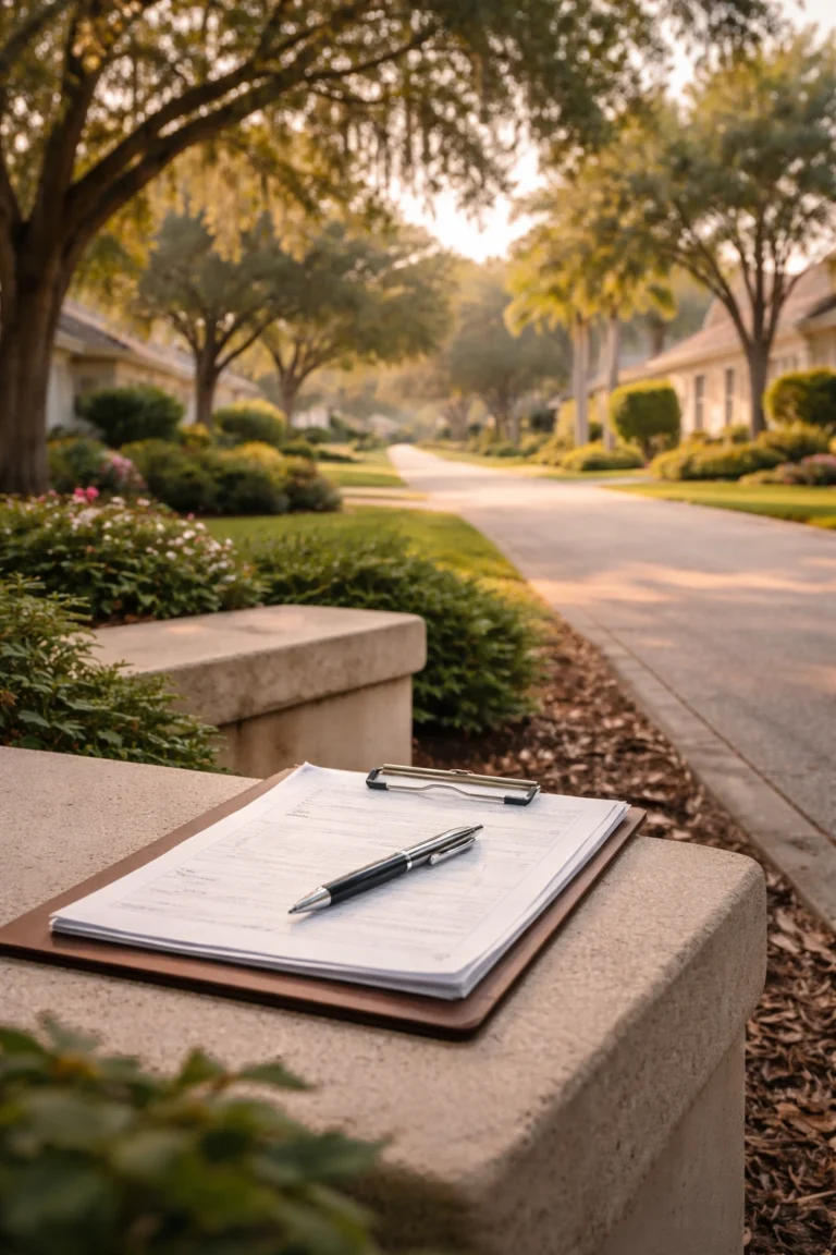 Thoughtful Orlando home setting representing data-driven pricing decisions using pending sales and days on market.