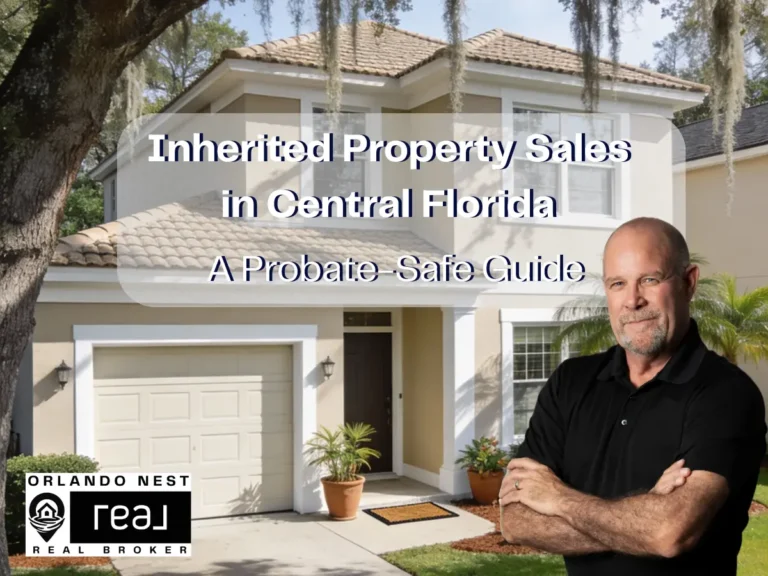 Inherited home in Central Florida prepared for sale during probate