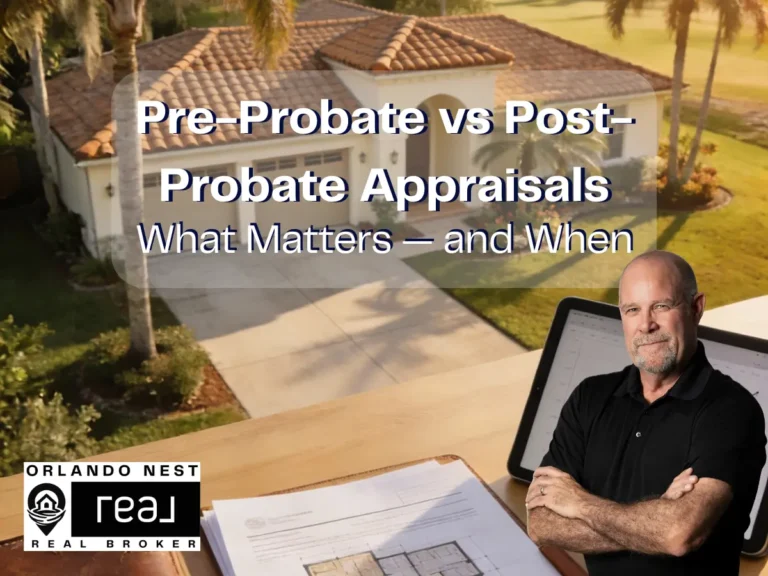 Probate appraisal review for an inherited home in Florida