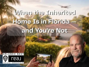 Inherited home in Florida managed by out-of-state heirs during the selling process