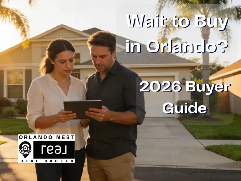Couple considering buying a home in Orlando 2026 housing market